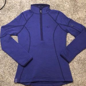 Icebreaker RealFleece merino long sleeve 1/2 zip top, XS